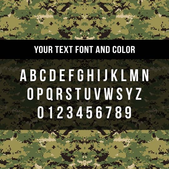 Customized Camouflage U.S. Coast Guard Bomber Jacket