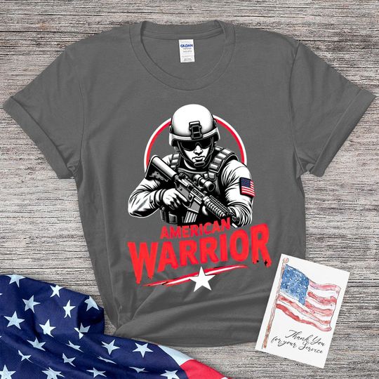 American Warrior Graphic T-shirt