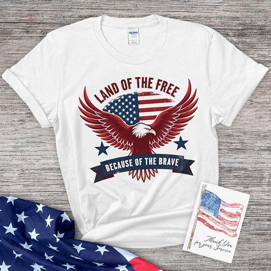 American Eagle Land of the Free T-shirt