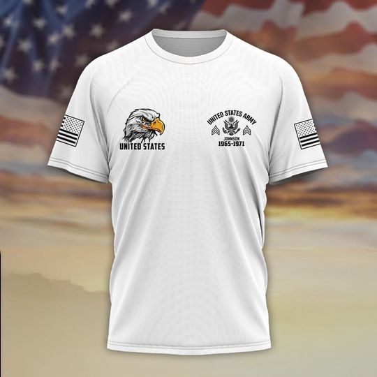 American Veteran 3D T-Shirt