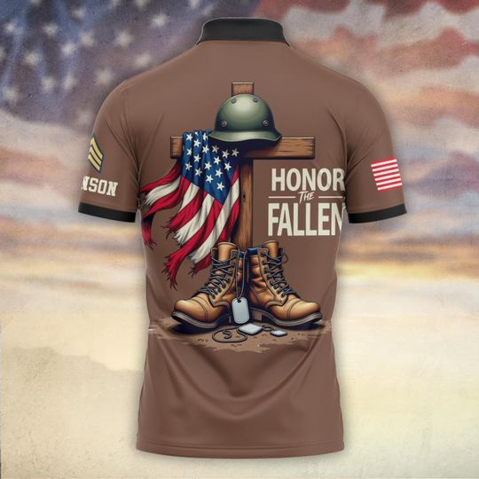 Honor The Fallen Polo Shirt