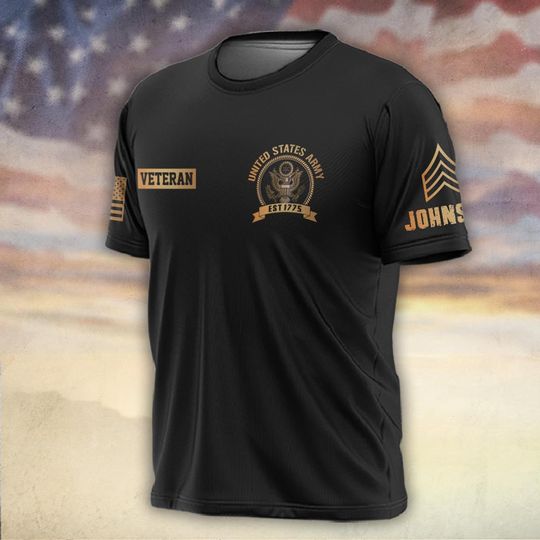 Never Underestimate An Old Man Who Has A DD-214 3D Shirt