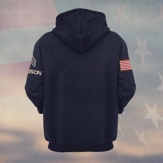 Customized U.S Veteran 3D Hoodie