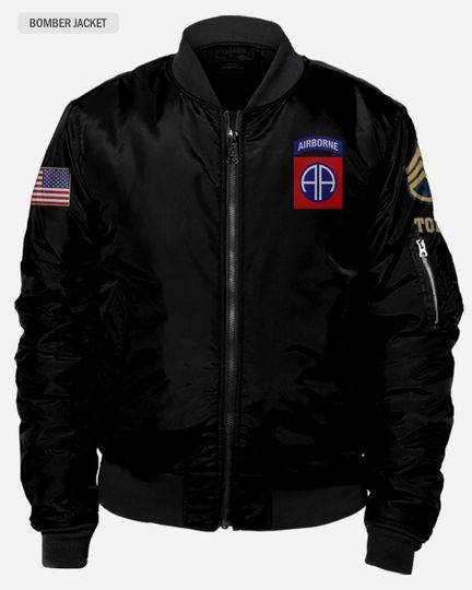 82nd Airborne Division Death From Above Bomber Jacket