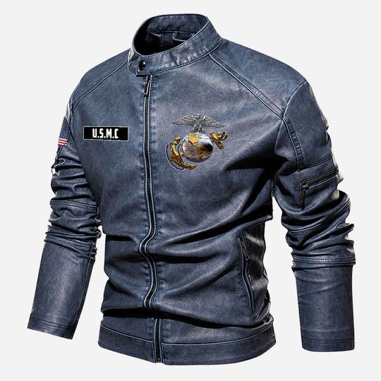 Failure Is Not An Option Leather Coat