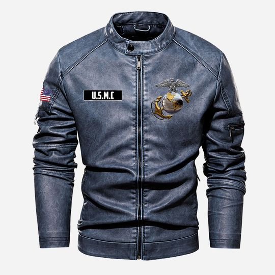 Failure Is Not An Option Leather Coat