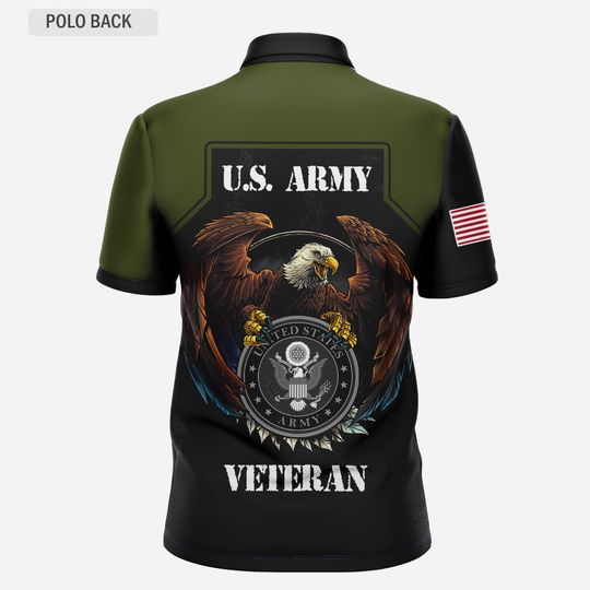 Personalized U.S. Army Veteran – Polo Shirt