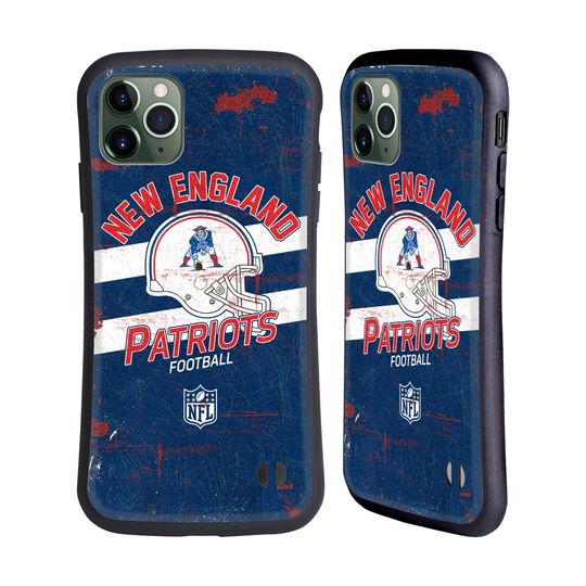 football NEW ENGLAND PATRIOTS LOGO ART HYBRID CASE FOR APPLE iPHONES PHONES