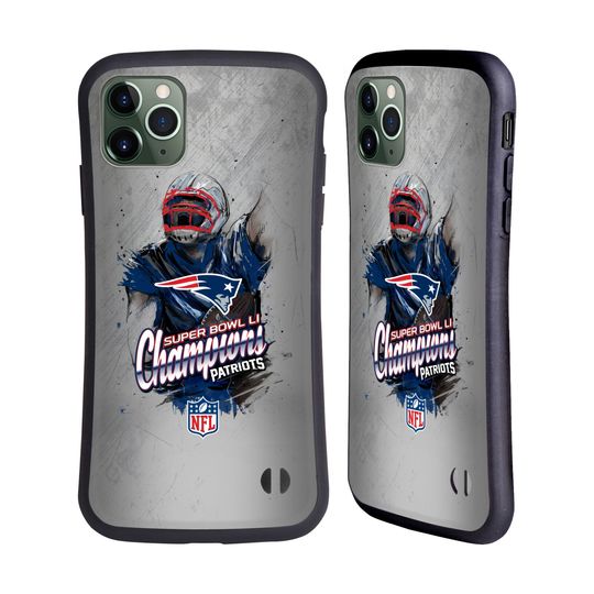 football 2017 SUPER BOWL LI CHAMPION HYBRID CASE FOR APPLE iPHONES PHONES