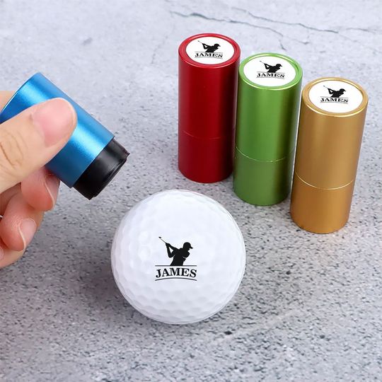 Custom Name Golf Ball Stamp For Golf Lovers