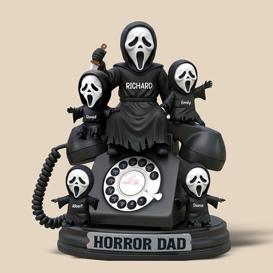 Ghost Dad Acrylic Plaque - Personalized Gifts For Dad