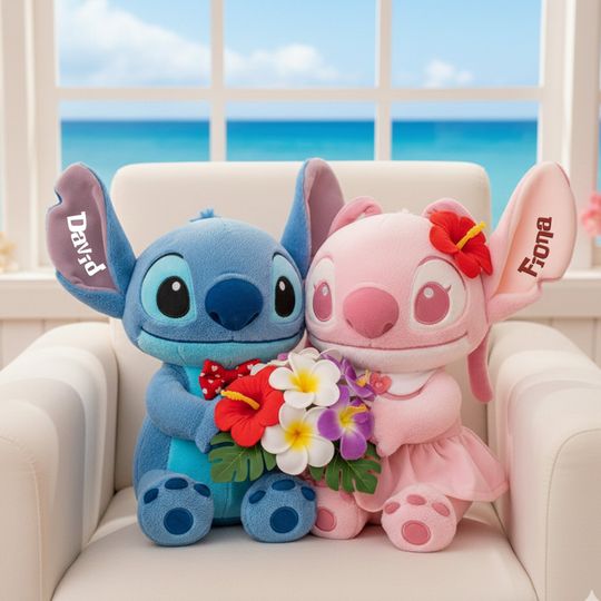 Island Tropical Couple Pillow  - Personalized Gifts For Couples