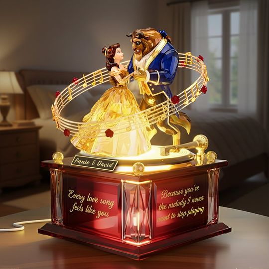 Couple Love Song Acrylic Light Box - Personalized Gifts For Couple