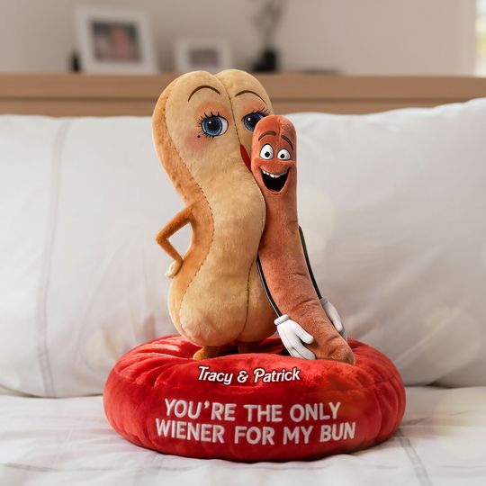 Fun Property Couple Custom Shape Pillow - Personalized Gifts For Couples