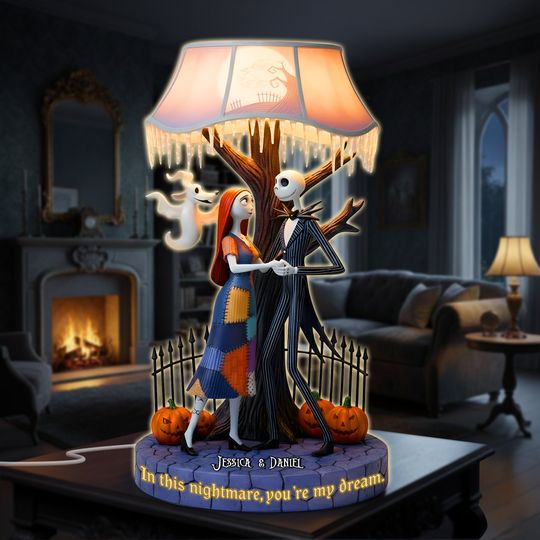 Dancing Couple Acrylic Light Box - Personalized Gifts For Couple