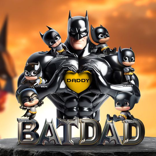 Strongest Dad Christmas Display – Personalized Gifts For Dad