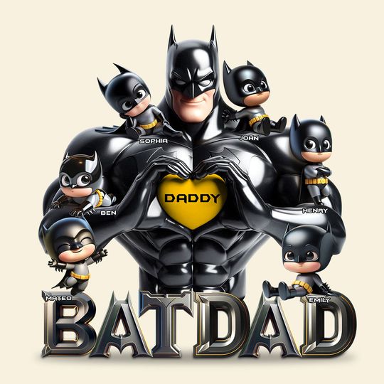 Strongest Dad Christmas Display – Personalized Gifts For Dad