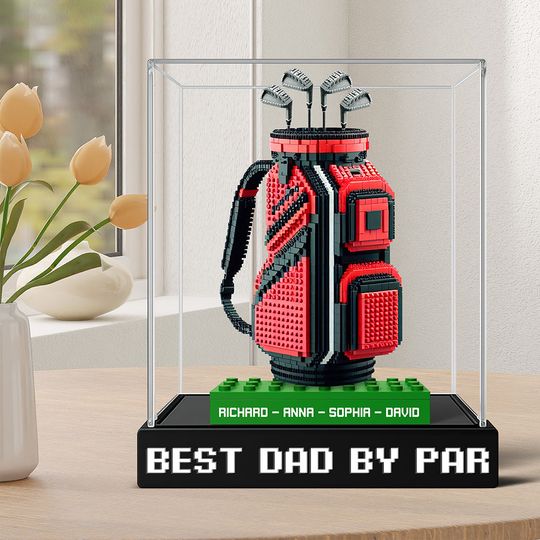 Golf Dad Acrylic Plaque - Personalized Gifts For Dad