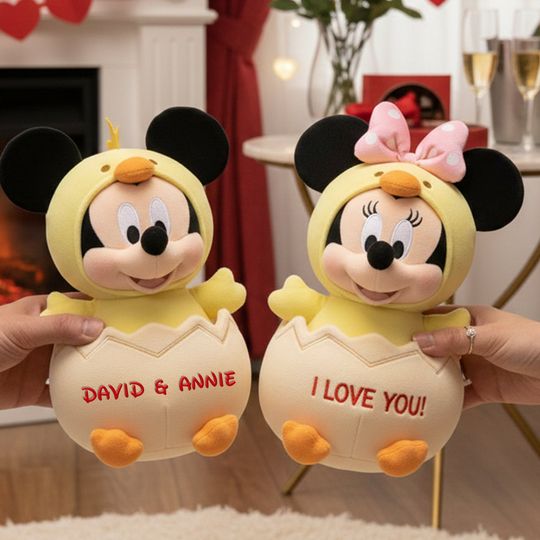 Egg Couple Custom Shape Pillow - Personalized Gifts For Couples