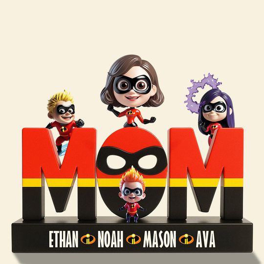 Super Mom Acrylic Plaque Gifts For Mom