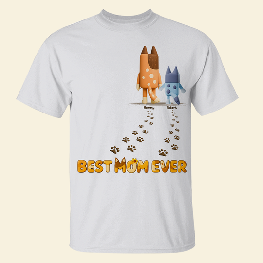 Dog Mom Shirt - Personalized Gifts For Mom