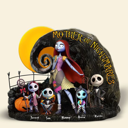 Queen Of Chaos - Personalized Christmas Gifts For Mom Plaque