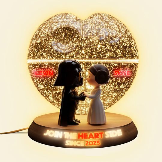 Destiny Couple Light Box - Personalized Gift For Couples, Valentine Gift, Wedding Gift