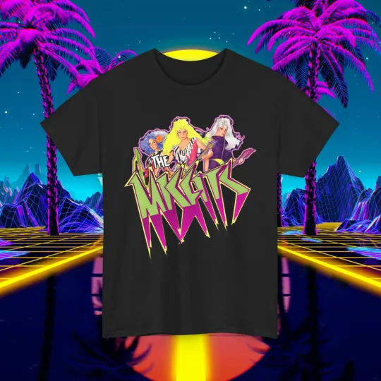Discover Custom Jem and the Holograms T-Shirt The Misfits 80s Vintage Art Unisex Tee