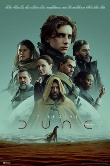 Dune Movie Poster 2021 Movie It Begins Cool Wall Decor Art Print Poster Canvas