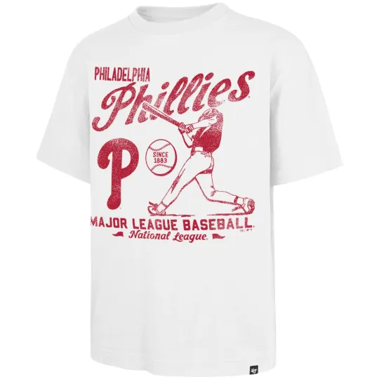 Discover Men's Philadelphia Phillies White Regional Batter Foundation T-Shirt