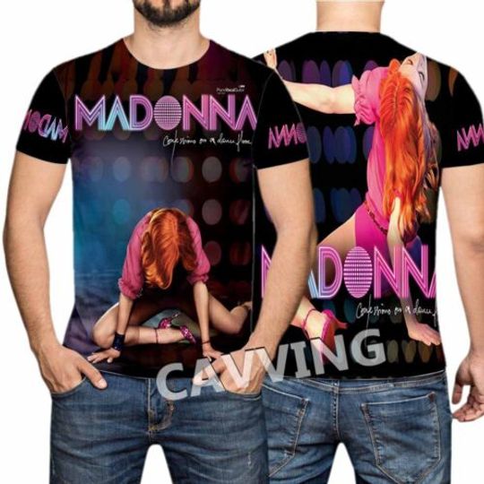 Madonna The Celebration Tour 3D Print T-Shirt