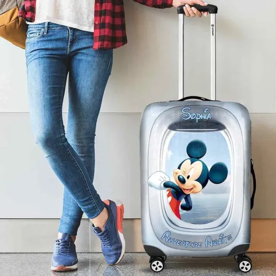Discover Personalized Disney Mickey Mouse Luggage Cover