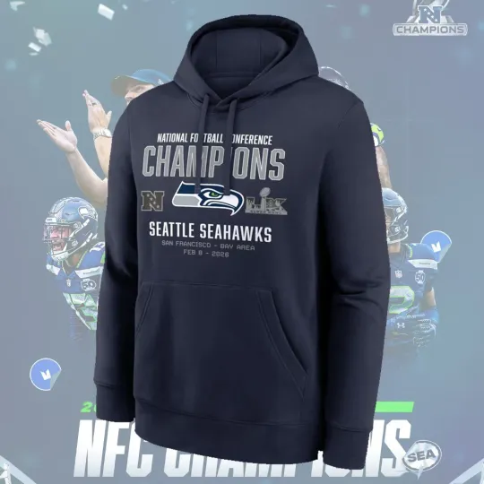 Discover 2025 2026 Seattle Seahawks NFC Champions Collection Gift For Fans