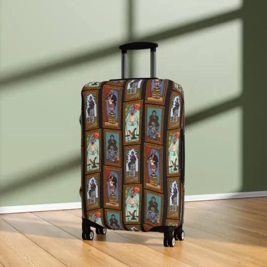 Discover Haunted Mansion Luggage Cover, Ghost Host Disney Travel Protector