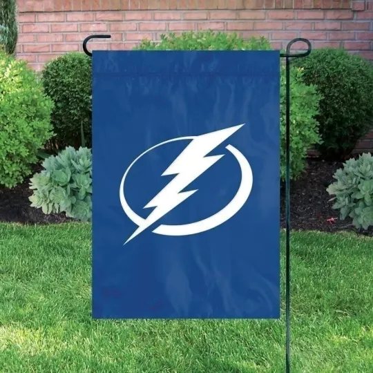 Discover Tampa Bay Lightning Garden Flag Applique
