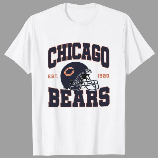 Discover Chicago Bears Est 1920 Game Day Football Team T-Shirt, Gift for Fan