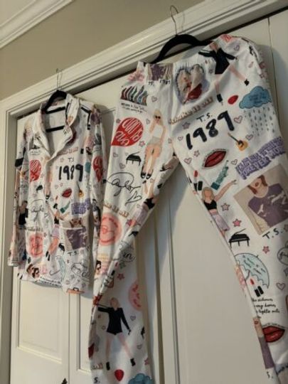 Taylor Pajamas Pjs Merch Adult Pajamas Sets