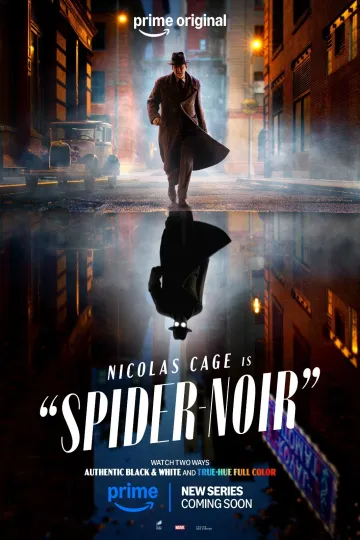 Discover 2026 Spider-Noir Movie Poster 11X17 Nicolas Cage Ben Reilly Marvel Comics