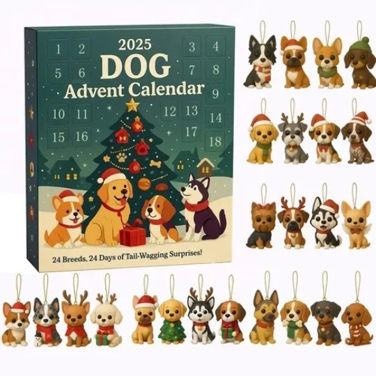 Discover Acrylic Advent Calendar Blind Box 24 Days Christmas Countdown Calendar 2025