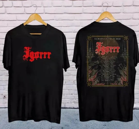 Discover Igorrr Band Tour 2026 Shirt