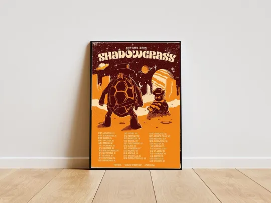 Discover Shadowgrass Fall Tour 2025 Vertical Poster