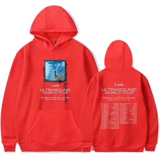 Discover Lorde Ultrasound World Tour 2025 Hoodie
