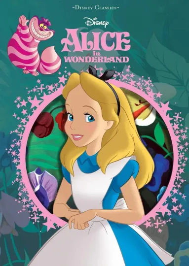Discover 1951 Disney Alice in Wonderland Movie Poster Mad Hatter Tea Party Vertical Poster