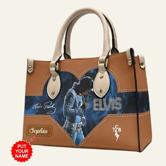 Discover Elvis Presley Leather Handbag, Gift for Women