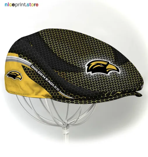 Discover Southern Miss Team Golden Eagles Jeff Cap NCAA Driver Cap Golf Cap NCAA Flat cap