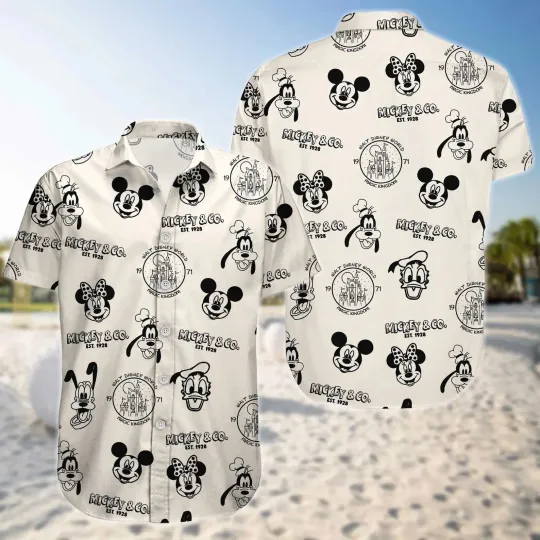Discover Mickey's Friends Summer Hawaiian Shirt, Gift for Men and Women