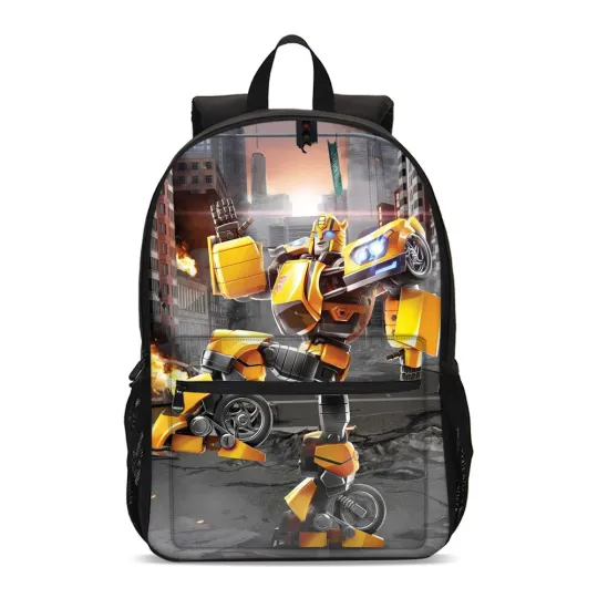 Discover Transformers Movie Funny Bumblebee Students Backpack, School Bag, Back To School Gift