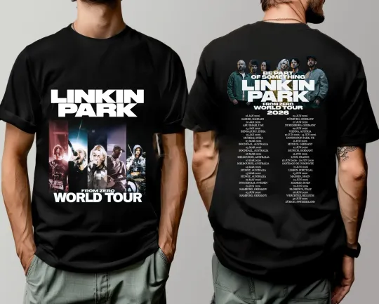 Discover Linkin Park TShirt, Linkin Park From Zero World Tour 2026 Shirt