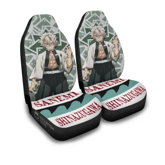 Discover Sanemi Shinazugawa demon Car Seat Covers Set Of 2 Unive