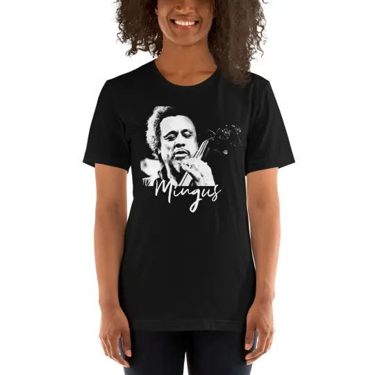 Discover Charles Mingus Jazz Fan Art Graphic T-Shirt Short Sleeve Unisex